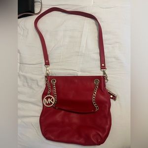 Red Mk purse